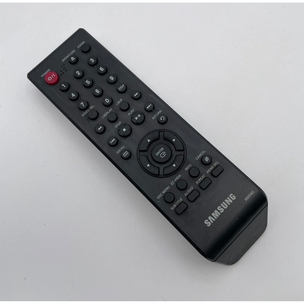 Samsung Remote Control 00054D for DVD-HD870 DVD Player Original OEM Black Grey